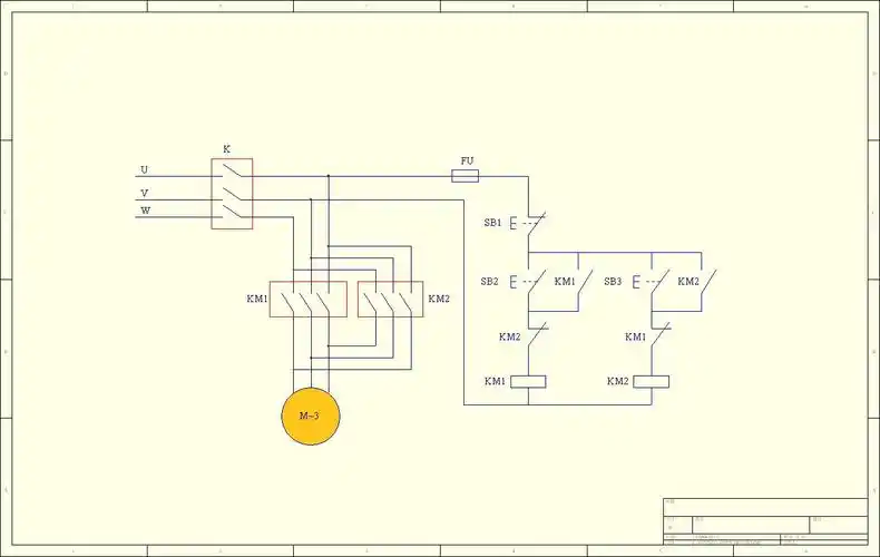求设计的正反转的电路图