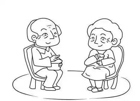 社会小学绘画 - 毛毛简笔画社会和谐简笔画儿童共建和谐社会儿童画