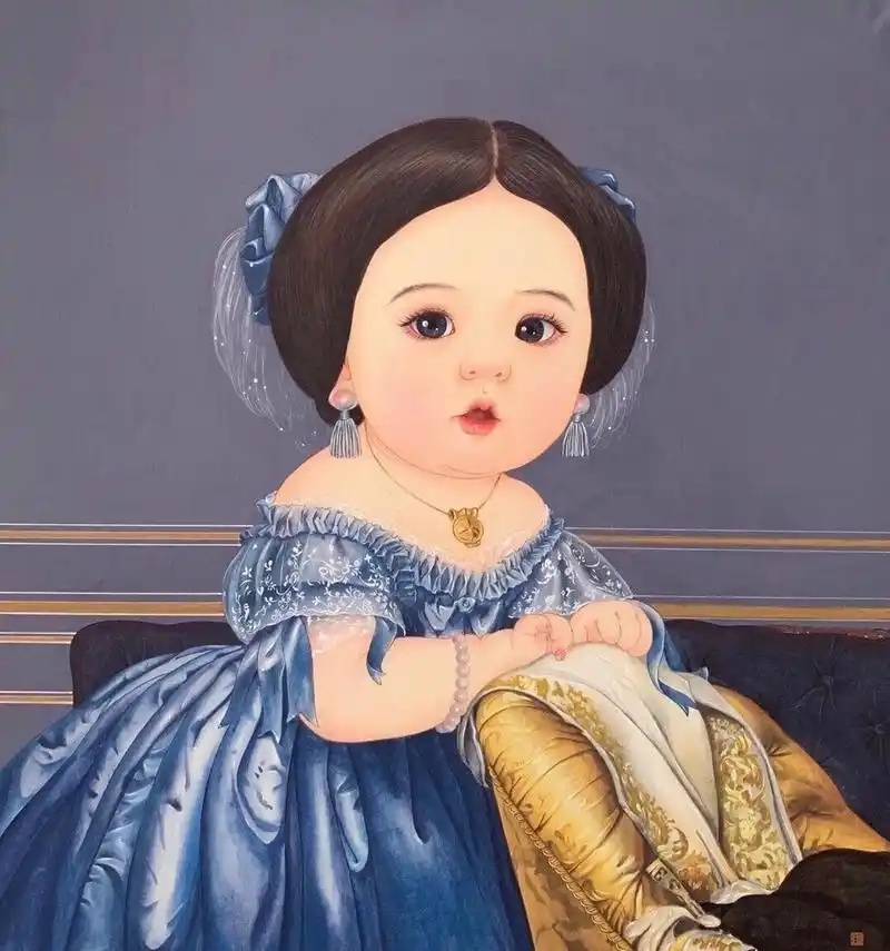 可爱的胖娃娃头像 一起来换头像保存方法 ①右上角分享符号生成长图