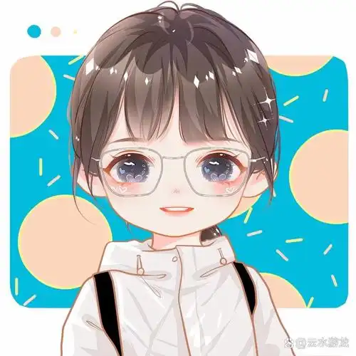 超可爱手绘q版女生漫画头像 7815换个头像换个心情 根据照片绘制