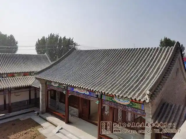 四合院—坡屋顶有什么作用