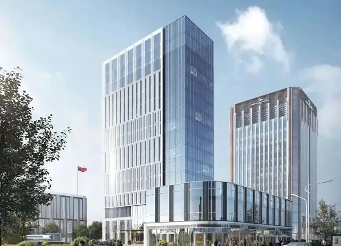 金盾总部效果图"一江两岸"是上虞区城市发展的核心主轴,临江区域更是