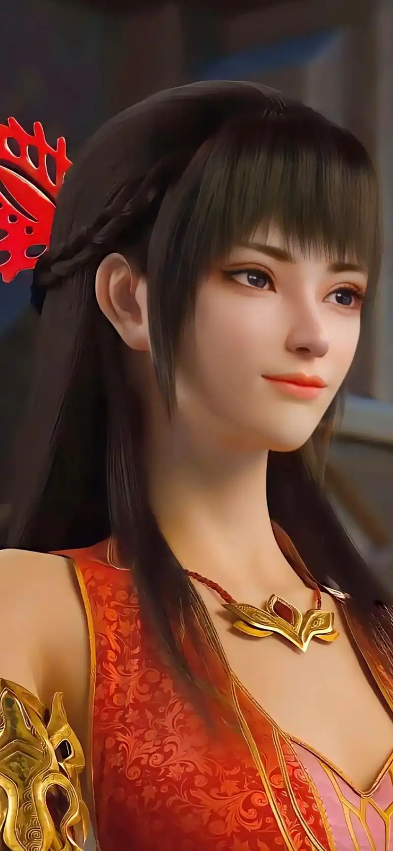 国漫女神之#大主宰##红绫# - 抖音