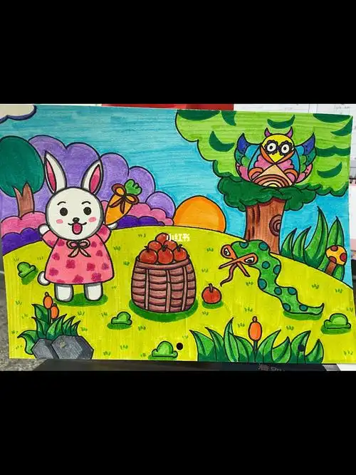 湘美版二年级下册第二课剪刀添画