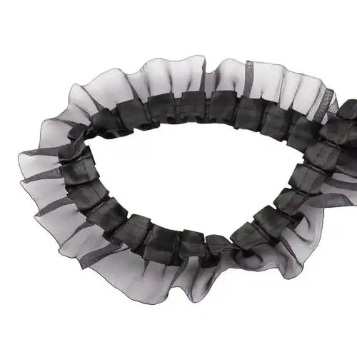 沙发手工窗帘辅料蕾丝褶皱雪纺花边