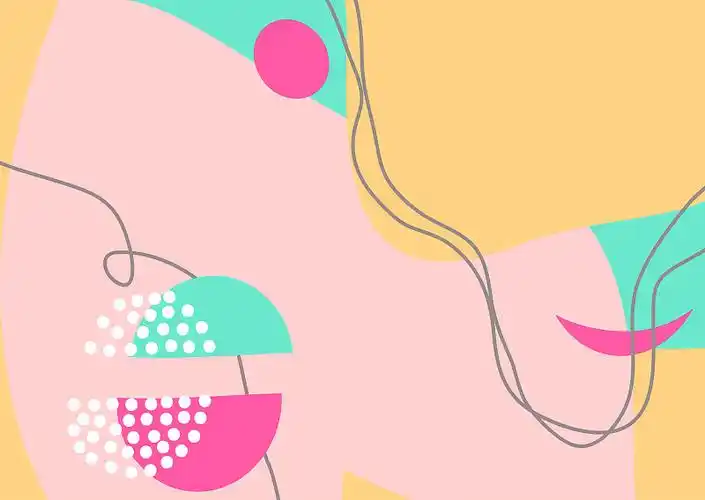 粉红色,黄色,蓝色,紫色,柔和的颜色图片下载