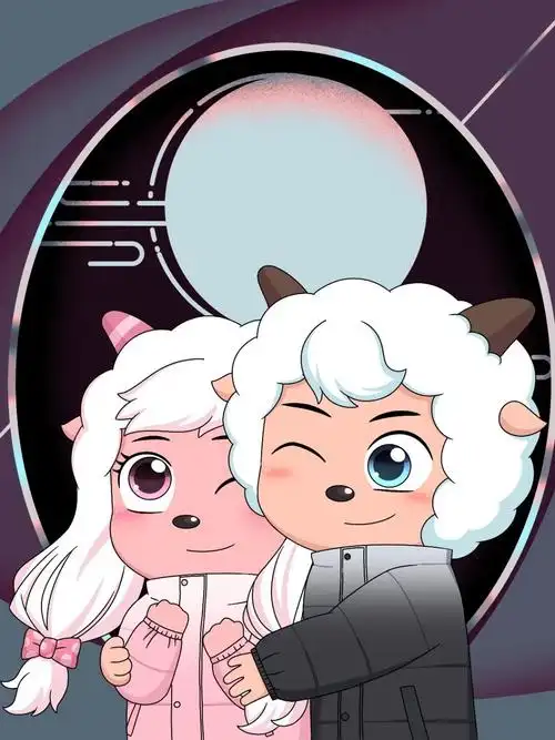 我喜欢你好久了"#喜羊羊美羊羊  #喜美  #喜美恋  #喜美cp  #日久生情