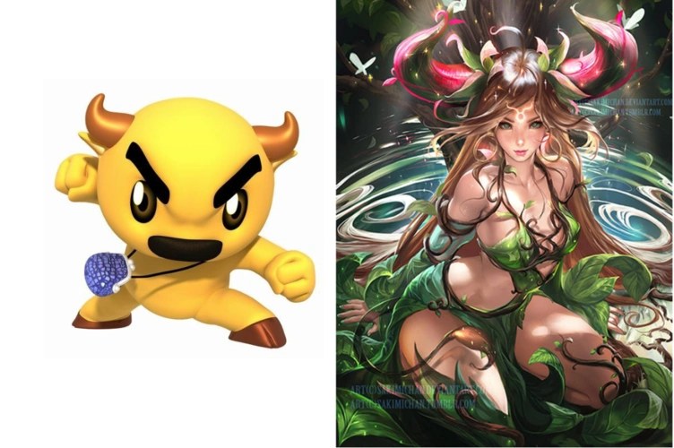 《快乐星猫》的十二星座战士改换成"拟人"风后,简直美感十足