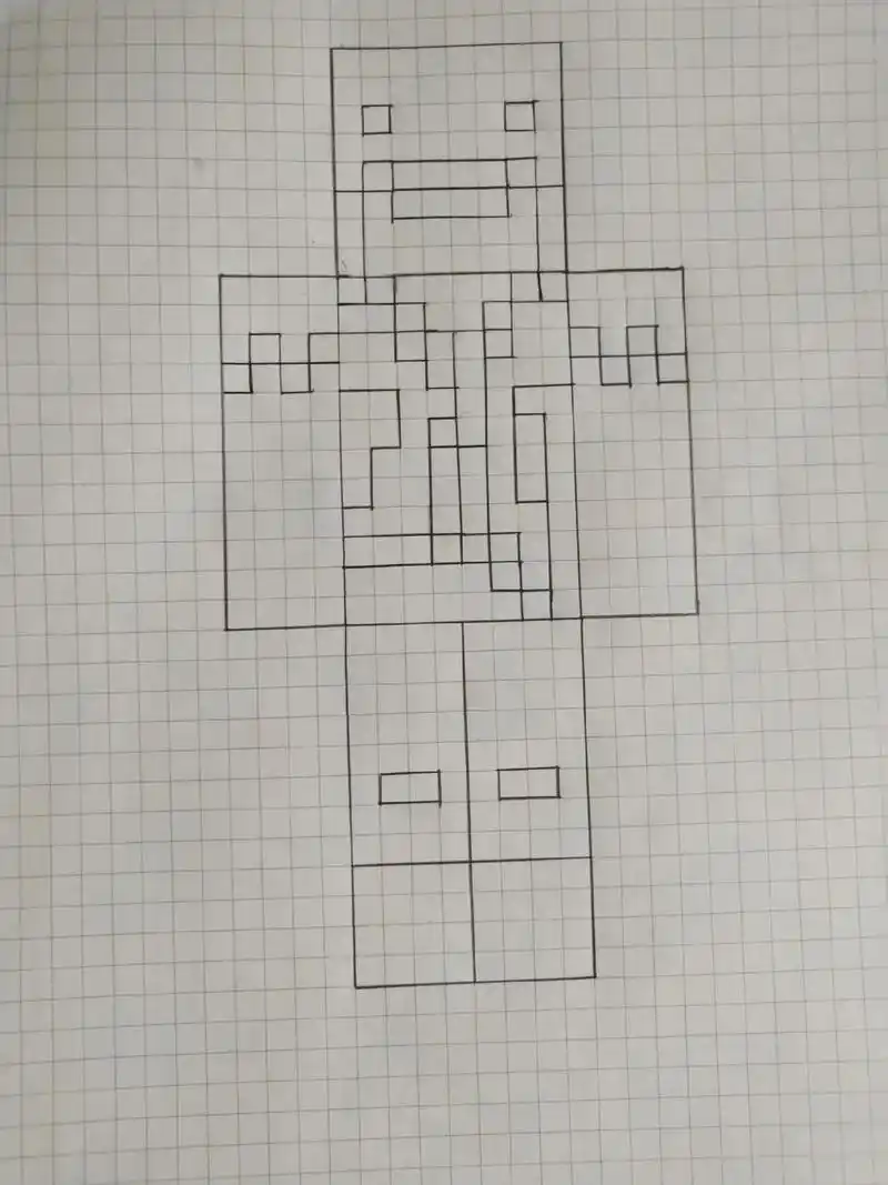 我的世界minecraft  #方块 notch #像素画 - 抖音