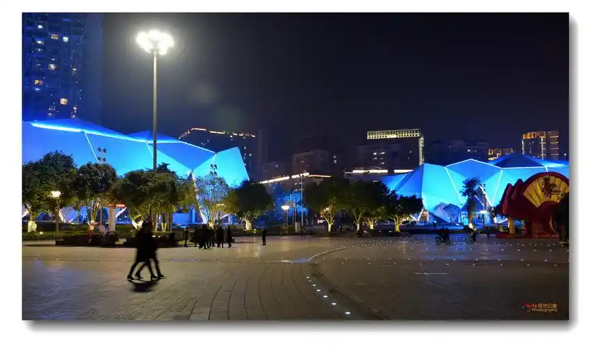 人民广场夜景(部分)