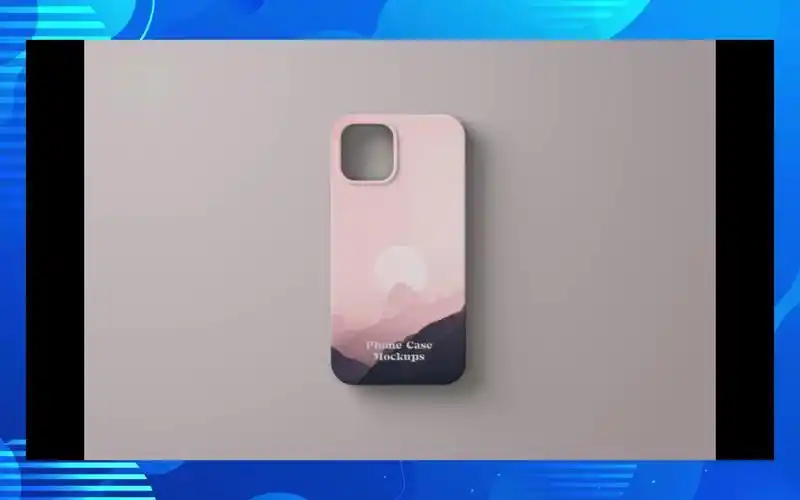 iphone苹果手机壳贴图效果样机模板下载【1960期】