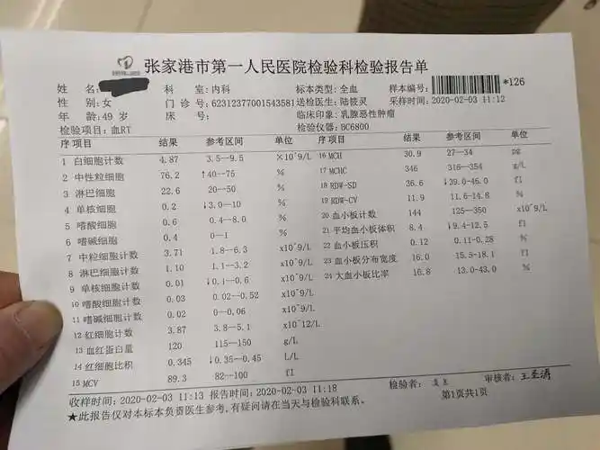 乳腺癌第一次化疗