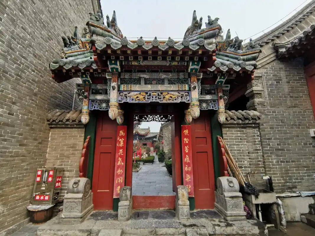 原创开封山陕甘会馆200余年的华丽古建雕刻艺术的王者