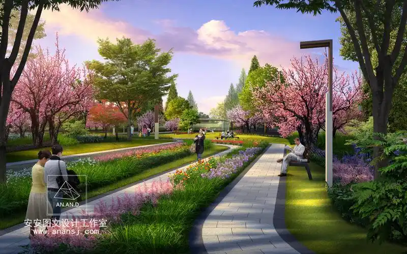 景观园林效果图中常见的彩叶植物都有哪些分类