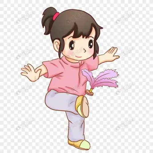 丁庄街道中心幼儿园大班组家园共育之"春季空中运动会"项目之:踢毽子