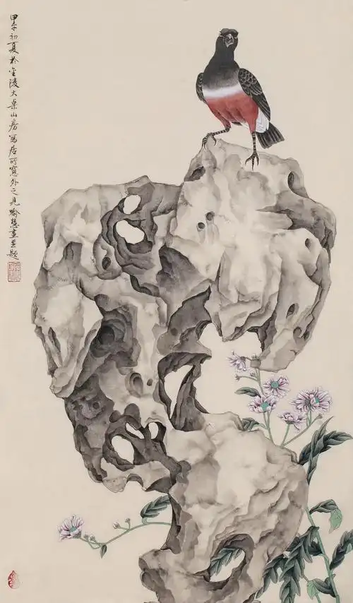 喻慧作品拍卖估价,君庭2017秋季艺术品拍卖会中国书画专场喻慧-花鸟