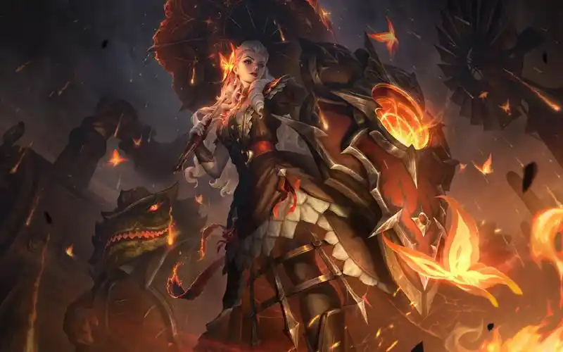 曙光女神 蕾欧娜 西部魔影 皮肤浏览 skin spotlight