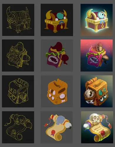 游戏小道具设计|ui|图标|alden_berin - 原创作品 - 站酷 (zcool)