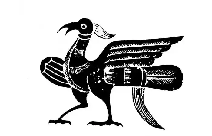 秦汉时期朱雀图案纹样元素(十)