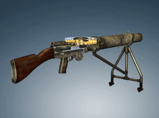 你是枪还是炮枪界的泥石流刘易斯机枪