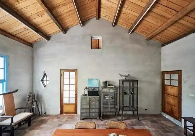 室内设计水泥瓦房下暖暖的幸福台湾屏东传统民宅的改造