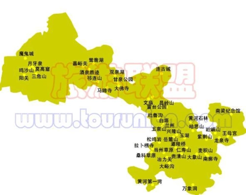 中国旅游景点地图大全