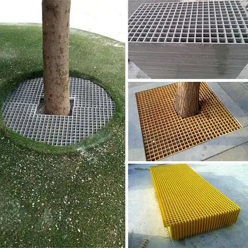 玻璃钢格栅树池格栅/树坑格栅厂家价格