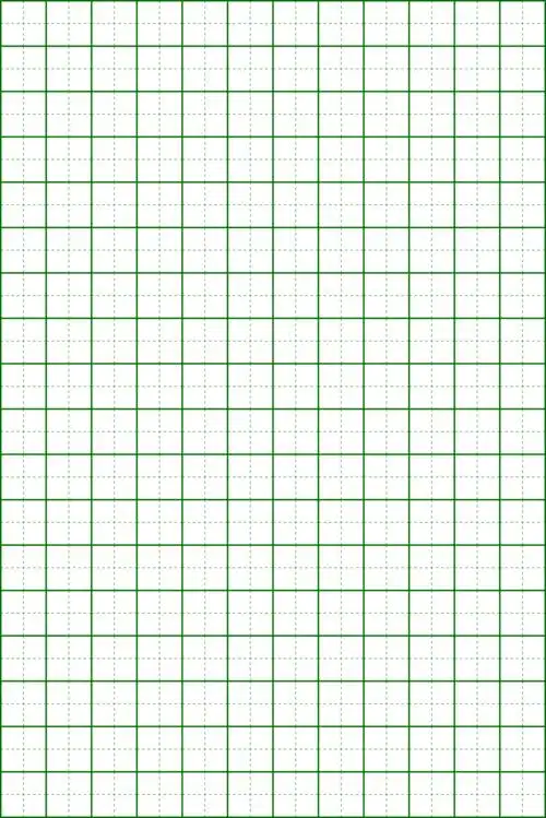 5cmx1.5cm   钢笔硬笔练字用田字格   共12x18=216字   竖版,横版