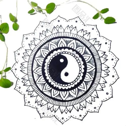 创意太极八卦素材