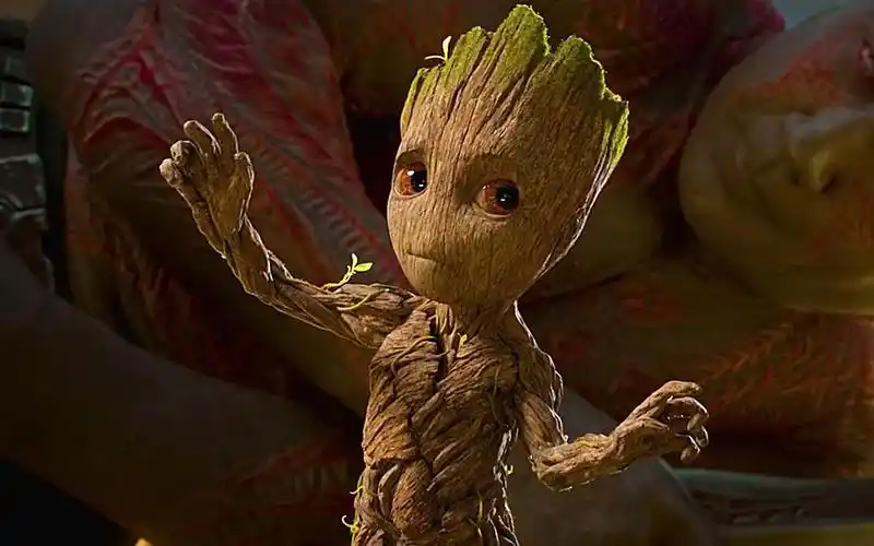 "漫威团宠格鲁特,真的是太可爱了!