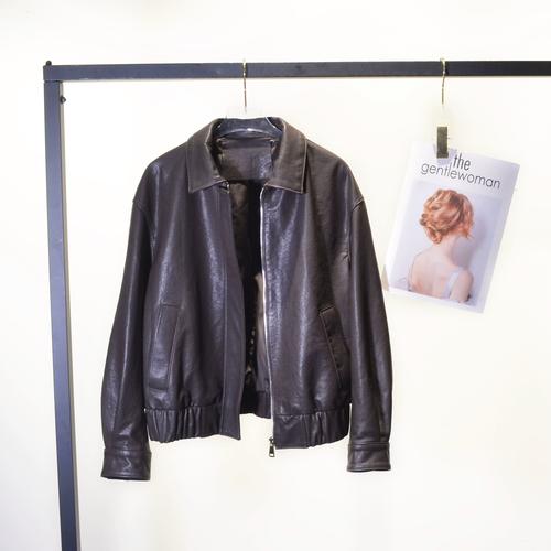 真皮皮衣绵羊皮植鞣皮外套皮衣外套女黑色短夹克复古港风