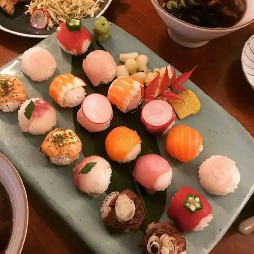 好看又美味的韩国寿司小清新美食图片