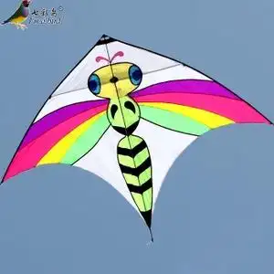 新款七彩蜜蜂风筝 蜜蜂精灵  2.5米大尺寸 潍坊风筝 好飞