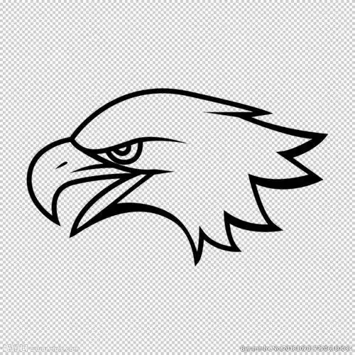 画老鹰的简笔画 画老鹰的简笔画在树上