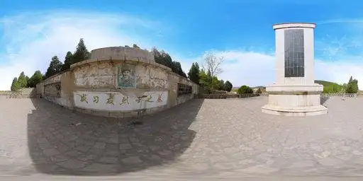 章丘烈士陵园全景展示