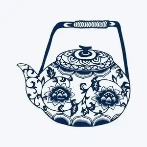 梦之蓝珍藏 青花瓷剪纸 茶壶 花瓶 小酒壶 中国特色礼品送老外