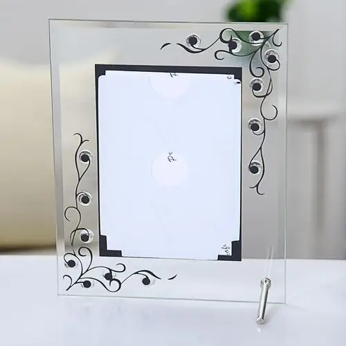 冲印洗照片6 7 8寸水晶玻璃相框摆台客厅卧室摆台相框生日礼物