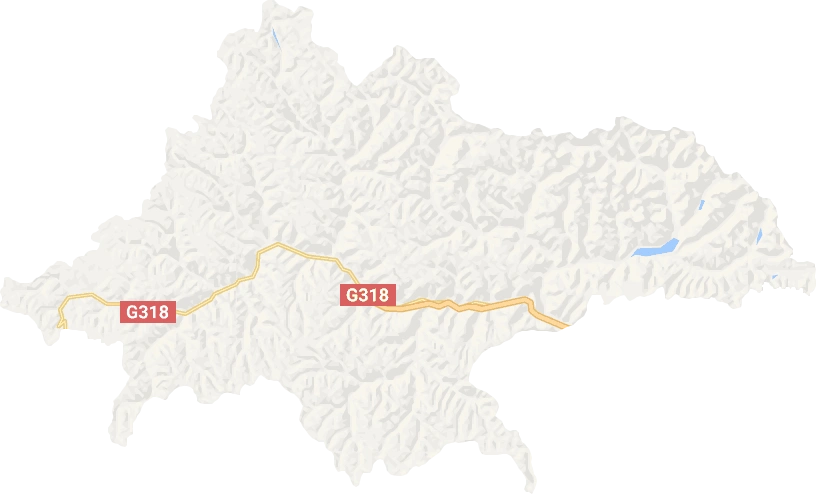 工布江达县高清电子地图