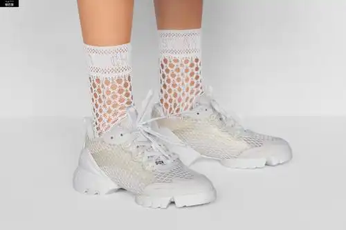 【包邮包税】 dior迪奥 21年春夏 女士 休闲运动鞋 运动鞋-白色网面 k