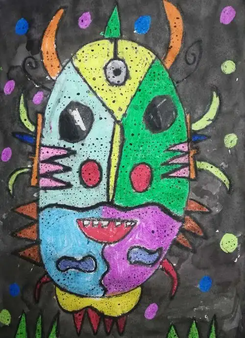 小小面具真有趣——德阳市罗江区深雪堂小学校美术课堂作品展示