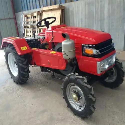 单缸20-30马力小型四轮拖拉机 柴油自走式除草旋耕机 多功能小型四轮
