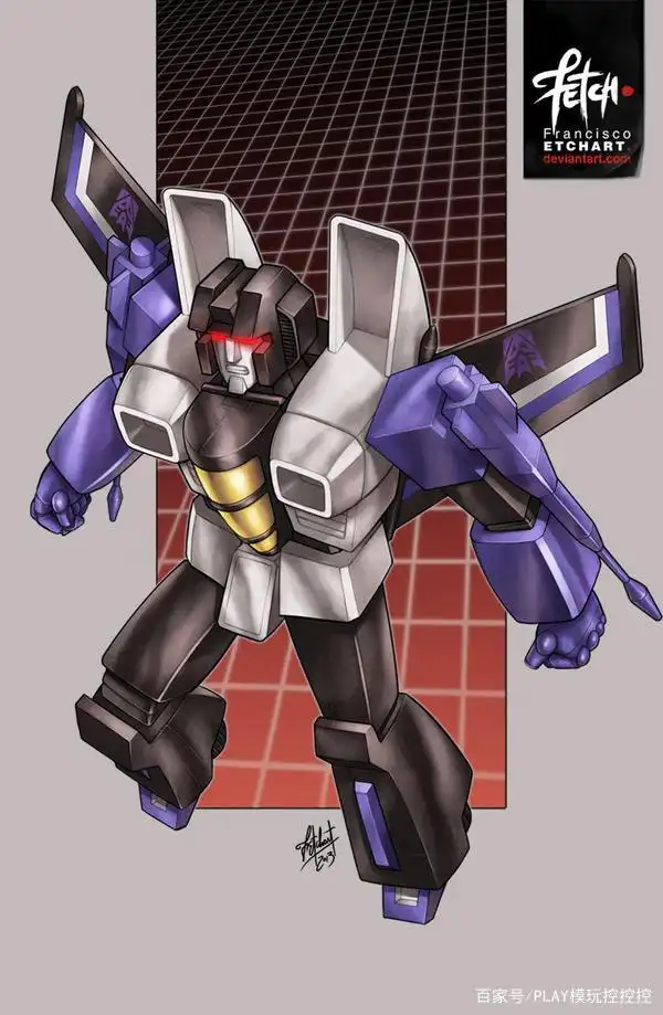 变形金刚g1动画霸天虎角色插画,大家喜欢哪个小队?