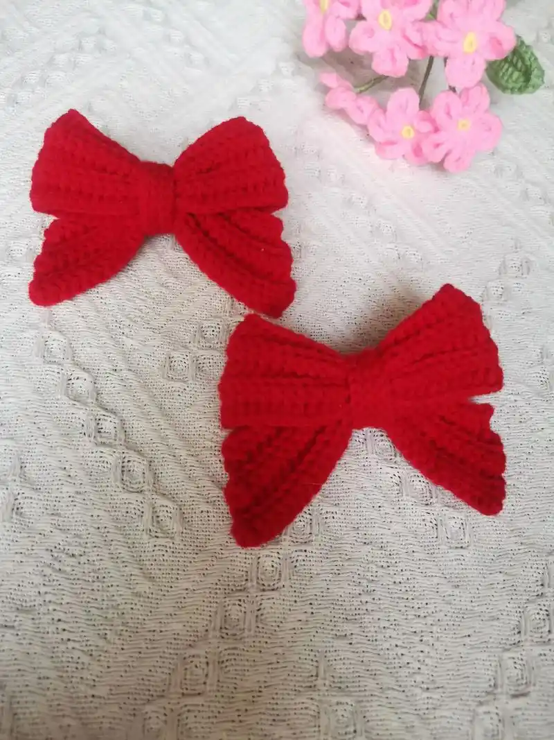 新年蝴蝶结发夹#教程#图解搬运工 #亲手制作 #做喜欢的事  - 抖音