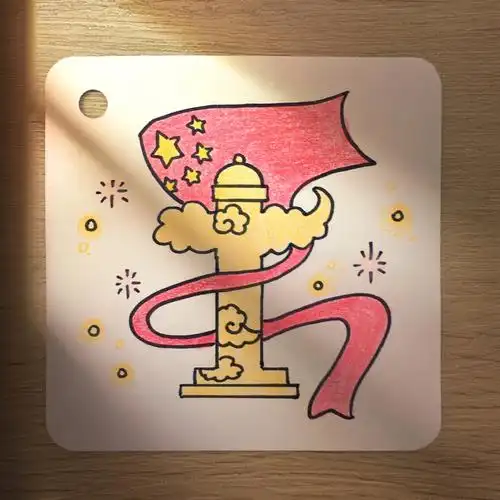 [烟花r]九月最后一天,来学个华表简笔画,一起庆祝国庆节的到来吧[烟花