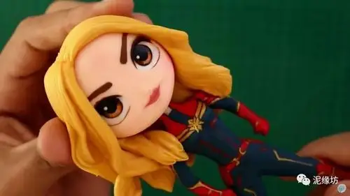 卡通角色教程 | q版惊奇队长