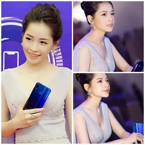 华为公司越南代言人chipu芝芙阮垂芝