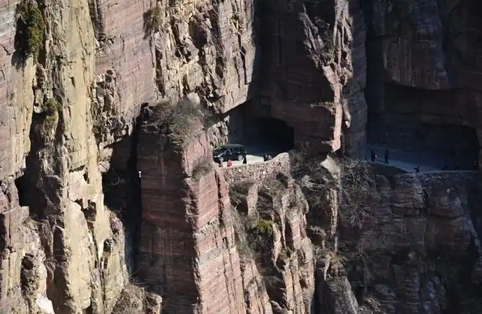 万仙山绝壁长廊