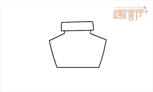 墨水瓶简笔画 立体墨水瓶怎么画