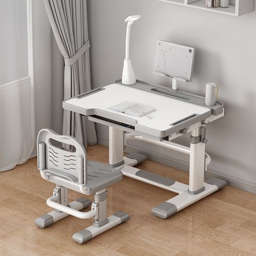 儿童学习桌小学生写字作业书桌家用小孩课桌椅系列可升降桌子套装 –