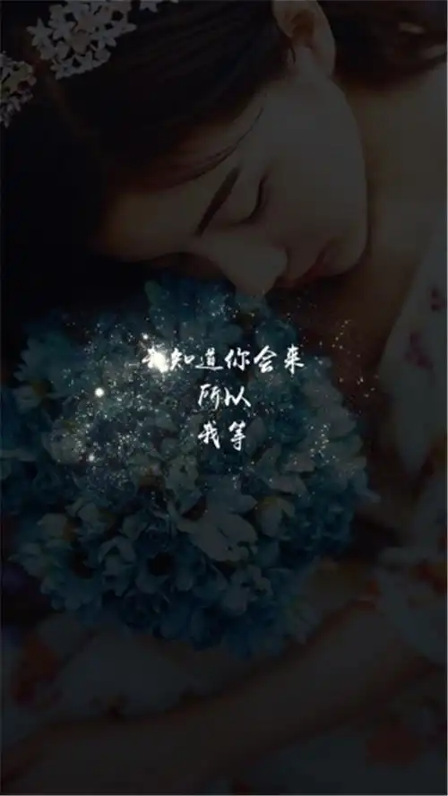 非主流伤感爱情文字手机桌面壁纸图片